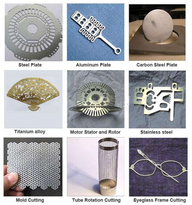 machine de découpe laser prix bas 1000w avec contrôle sans fil wifi