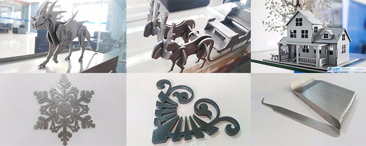 Prix de découpeuse de laser de fibre de tuyau de tube en métal de carbone de la livraison 3kw